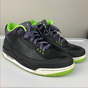 Air Jordan 3 Joker Black Green Sneaker